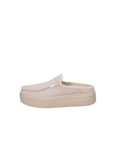 Hey Dude Shoes Austin Lift Classic 41272.684 Sabot donna con zeppa in camoscio Nude Hey Dude Shoes Austin Lift Classic 41272.684 Sabot donna con zeppa in camoscio Nude