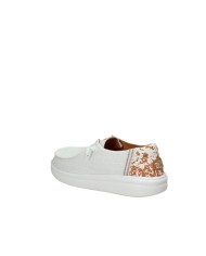Hey Dude Shoes Wendy Rise Animal 43780.94S Mocassino con lacci elastici in tessuto Bianco