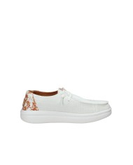 Hey Dude Shoes Wendy Rise Animal 43780.94S Mocassino con lacci elastici in tessuto Bianco