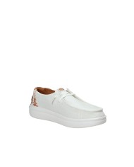 Hey Dude Shoes Wendy Rise Animal 43780.94S Mocassino con lacci elastici in tessuto Bianco