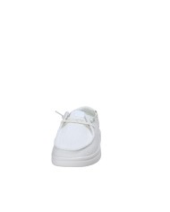 Hey Dude Shoes Wendy Rise Perf Canvas 436.100 Mocassino da donna in cotone Bianco
