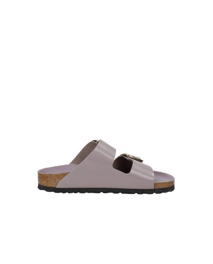 Birkenstock Arizona big.1029762 Sandalo Arizona due fibbie grandi in pelle spazzolata Lilla Birkenstock Arizona big.1029762 Sandalo Arizona due fibbie grandi in pelle spazzolata Lilla