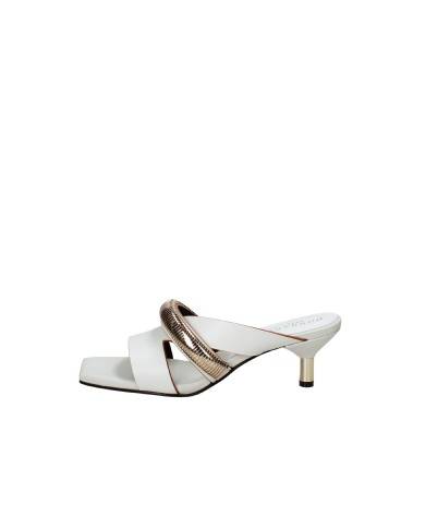 DonnaRì dc35g Sandalo alto scalzato in pelle Off White DonnaRì dc35g Sandalo alto scalzato in pelle Off White