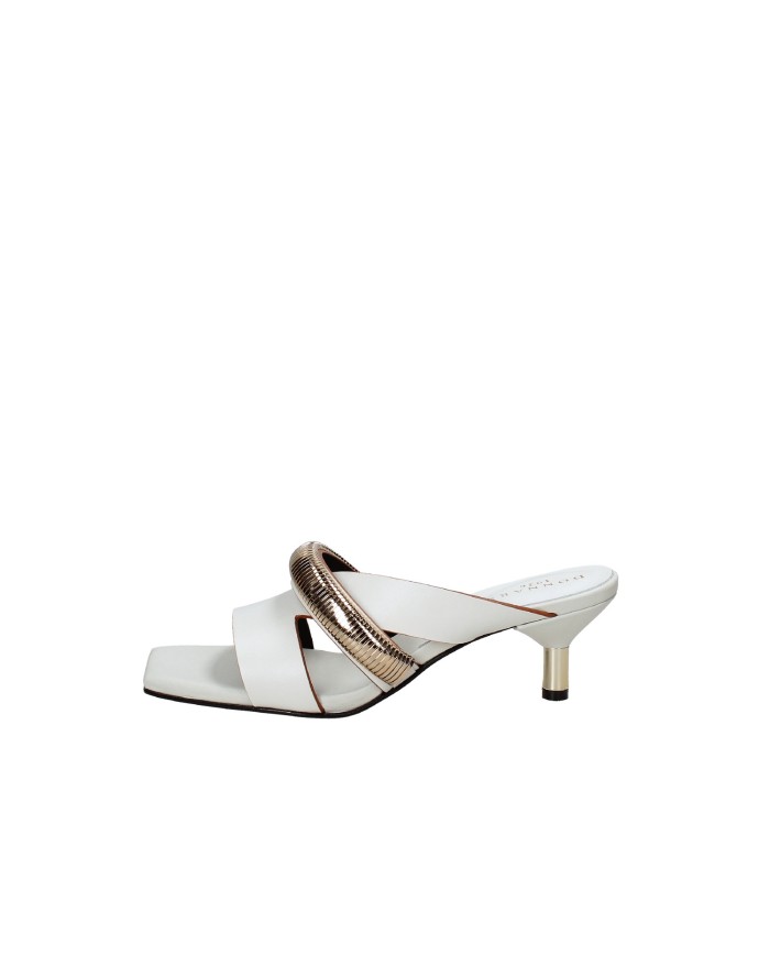 DonnaRì dc35g Sandalo alto scalzato in pelle Off White DonnaRì dc35g Sandalo alto scalzato in pelle Off White
