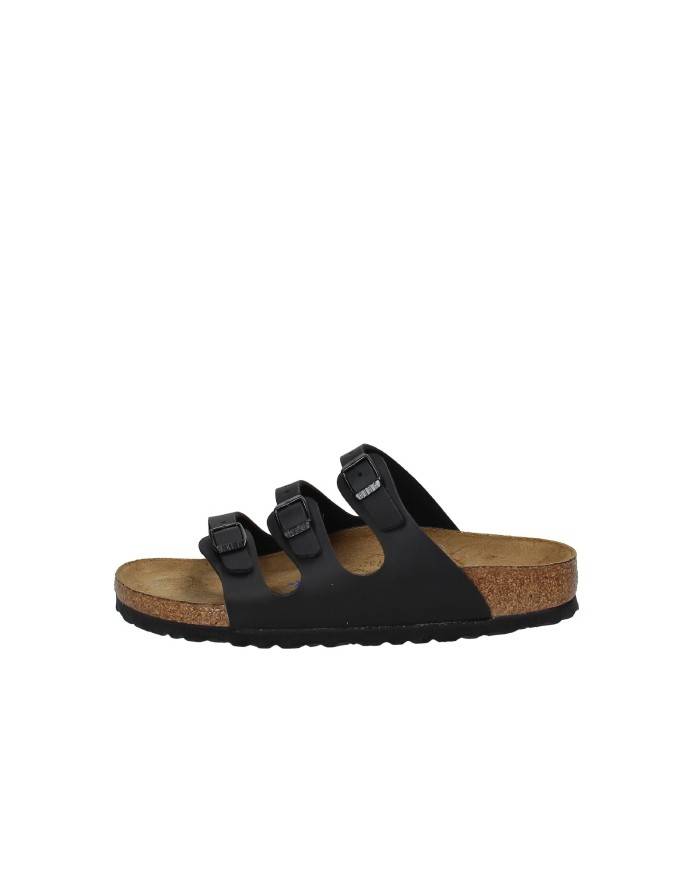 Birkenstock Florida.053013 Sandalo Florida tre cinturini in Birko-Flor® Nero Birkenstock Florida.053013 Sandalo Florida tre cinturini in Birko-Flor® Nero