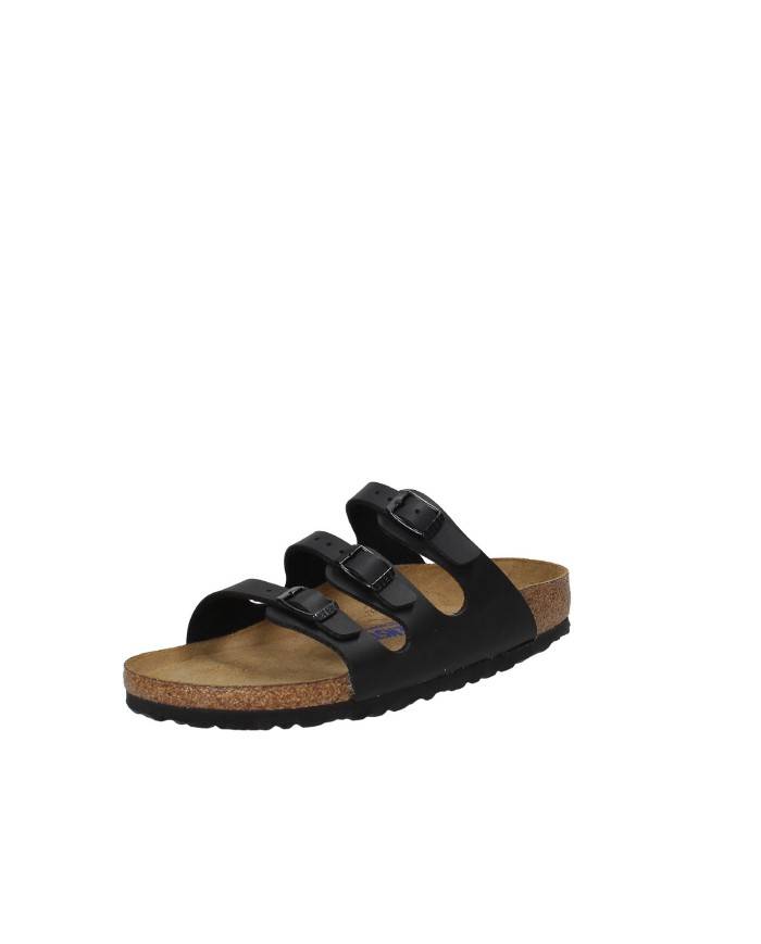 Birkenstock Florida.053013 Sandalo Florida tre cinturini in Birko-Flor® Nero Birkenstock Florida.053013 Sandalo Florida tre cinturini in Birko-Flor® Nero