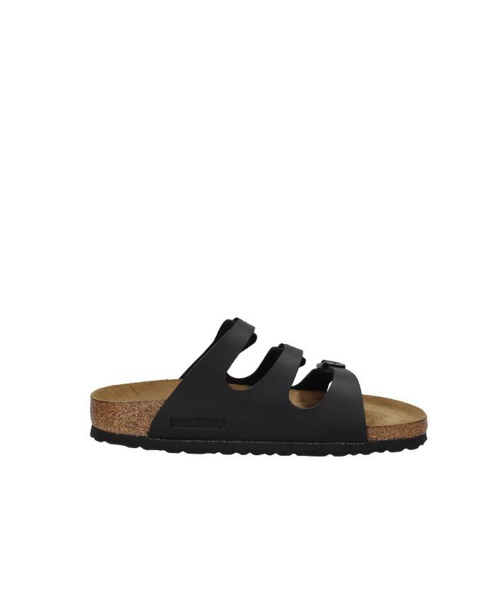 Birkenstock Florida.053013 Sandalo Florida tre cinturini in Birko-Flor® Nero Birkenstock Florida.053013 Sandalo Florida tre cinturini in Birko-Flor® Nero