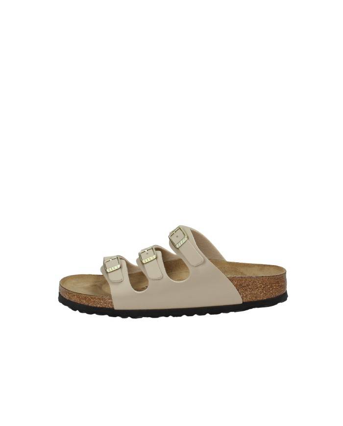 Birkenstock Florida.1029265 Sandalo Florida tre cinturini in Birko-Flor® Sabbia Birkenstock Florida.1029265 Sandalo Florida tre cinturini in Birko-Flor® Sabbia