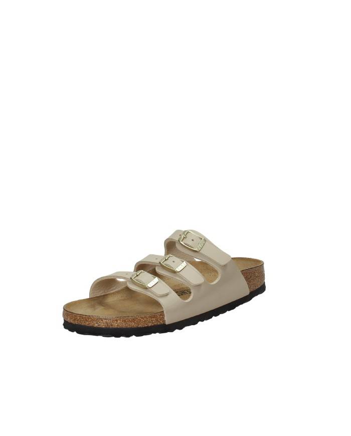Birkenstock Florida.1029265 Sandalo Florida tre cinturini in Birko-Flor® Sabbia Birkenstock Florida.1029265 Sandalo Florida tre cinturini in Birko-Flor® Sabbia