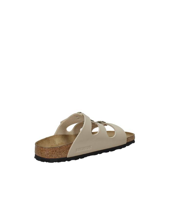 Birkenstock Florida.1029265 Sandalo Florida tre cinturini in Birko-Flor® Sabbia Birkenstock Florida.1029265 Sandalo Florida tre cinturini in Birko-Flor® Sabbia