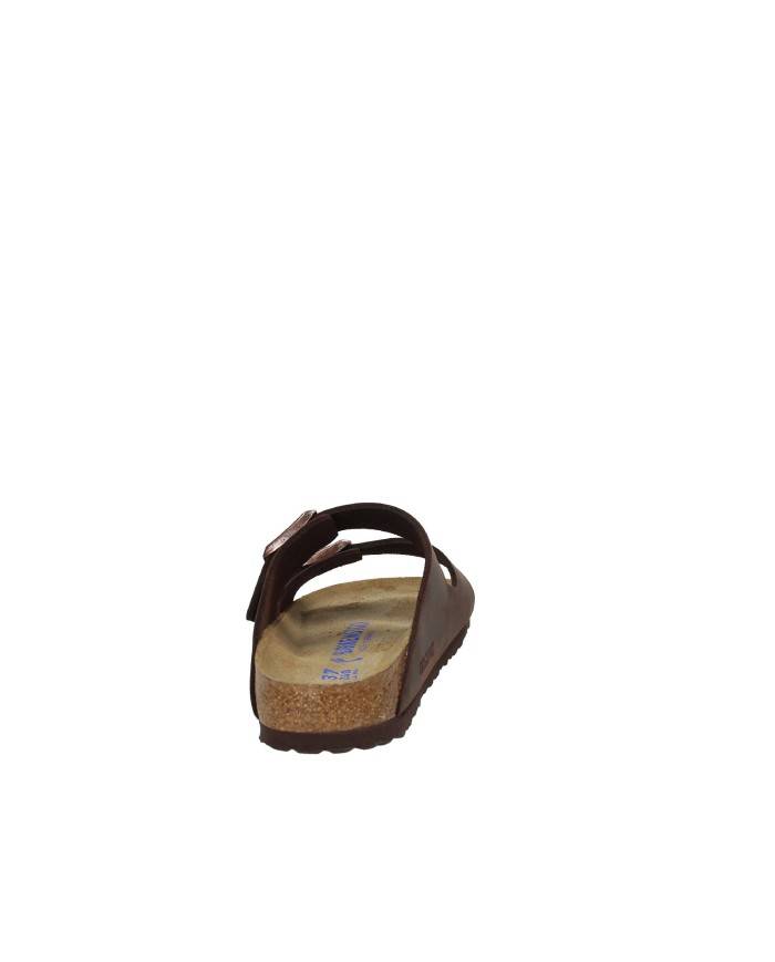 Birkenstock Sandalo Soft Footbed in nabuk ingrassato Testa Moro ARI... Birkenstock Sandalo Soft Footbed in nabuk ingrassato Testa Moro ARI...