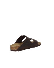 Birkenstock Sandalo Soft Footbed in nabuk ingrassato Testa Moro ARI... Birkenstock Sandalo Soft Footbed in nabuk ingrassato Testa Moro ARI...