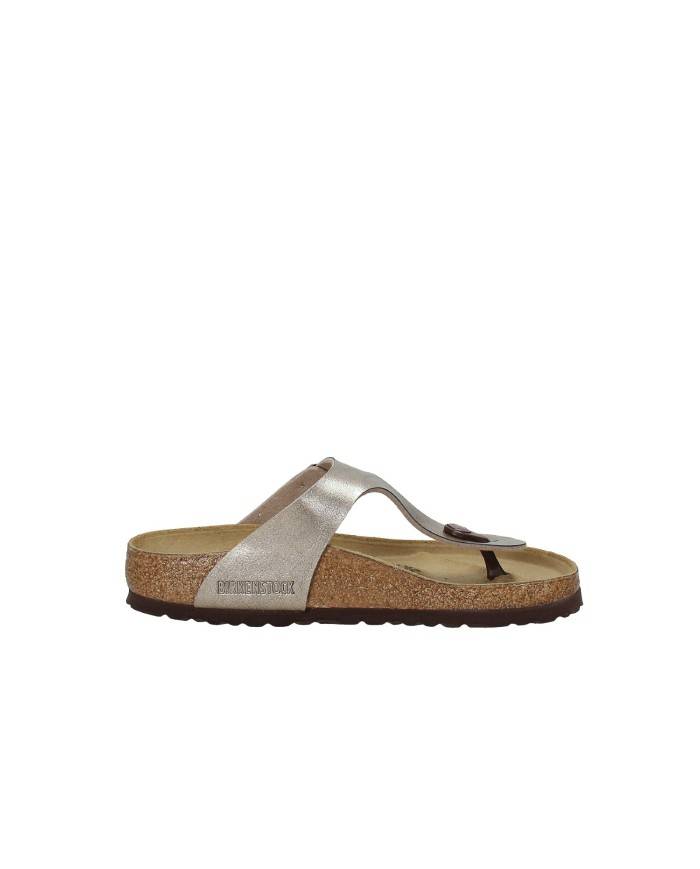 Birkenstock Gizeh.1016144 Sandalo infradito in Birko-Flor® Taupe