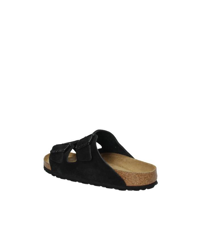 Birkenstock Arizona.951323 Sandalo Arizona Soft Footbed in pelle scamosciata Nero Birkenstock Arizona.951323 Sandalo Arizona Soft Footbed in pelle scamosciata Nero