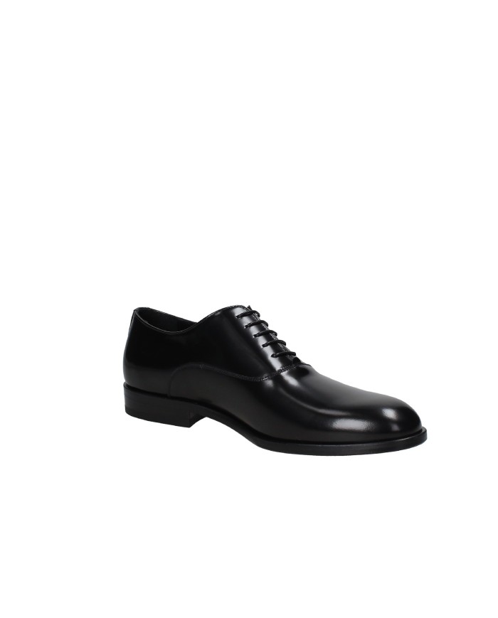 Rossi 300.L Francesina da uomo in pelle spazzolata Nero Rossi 300.L Francesina da uomo in pelle spazzolata Nero