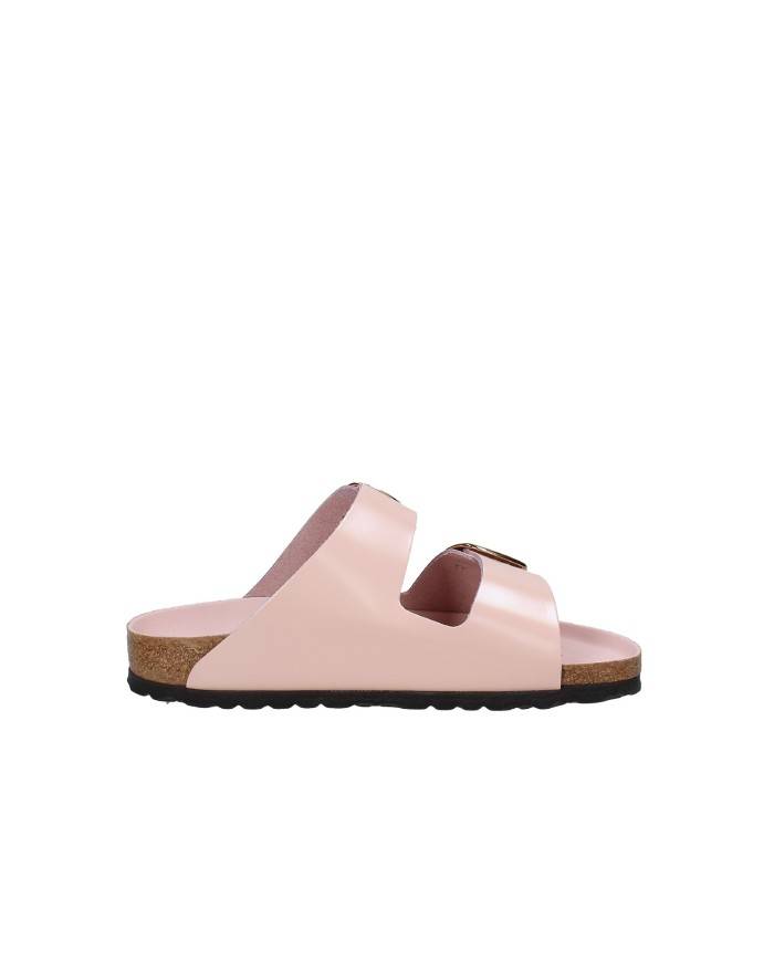 Birkenstock Arizona big.1029392 Sandalo doppia fibbia Arizona Big Buckle in pelle laccata Rosa Birkenstock Arizona big.1029392 Sandalo doppia fibbia Arizona Big Buckle in pelle laccata Rosa