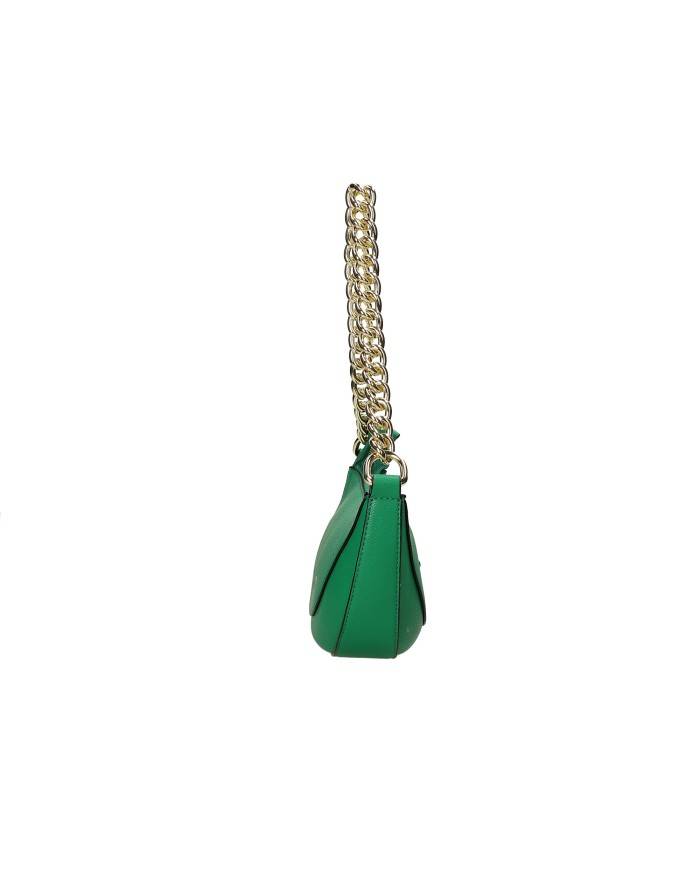 Ermanno Firenze 12401643 Borsa mezzaluna in ecopelle Verde