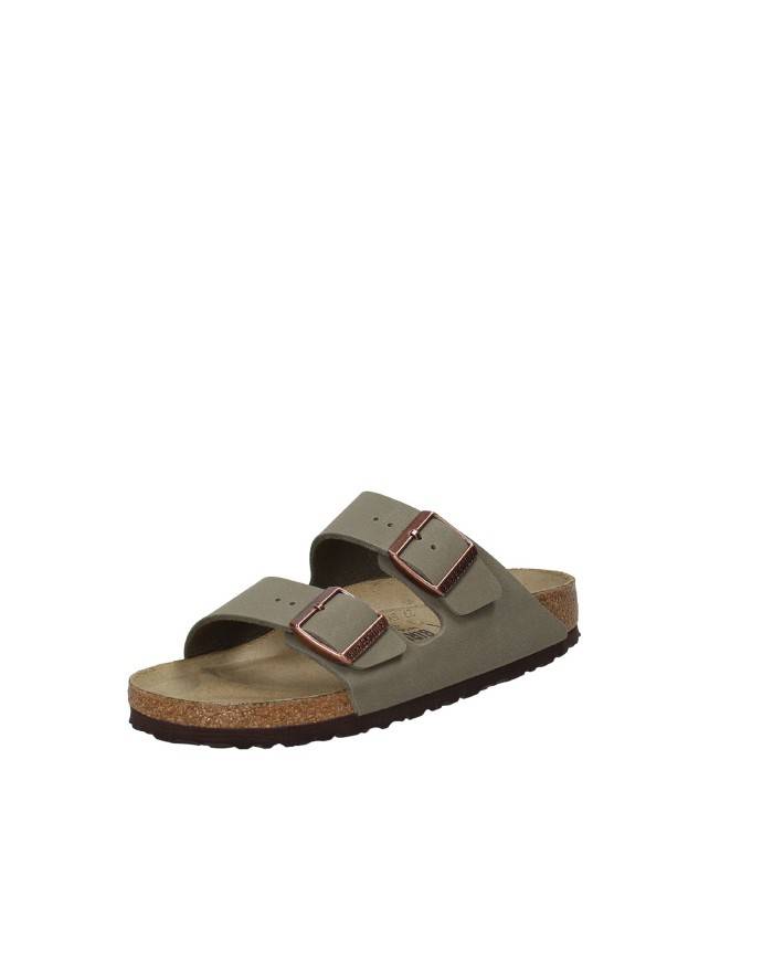 Birkenstock Arizona.151213 Sandalo arizona in Birkibuc Stone Birkenstock Arizona.151213 Sandalo arizona in Birkibuc Stone