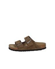 Birkenstock Arizona.1030865 Sandalo Arizona soft fusbet in camoscio Tabacco Birkenstock Arizona.1030865 Sandalo Arizona soft fusbet in camoscio Tabacco