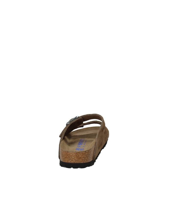 Birkenstock Arizona.1030865 Sandalo Arizona soft fusbet in camoscio Tabacco Birkenstock Arizona.1030865 Sandalo Arizona soft fusbet in camoscio Tabacco