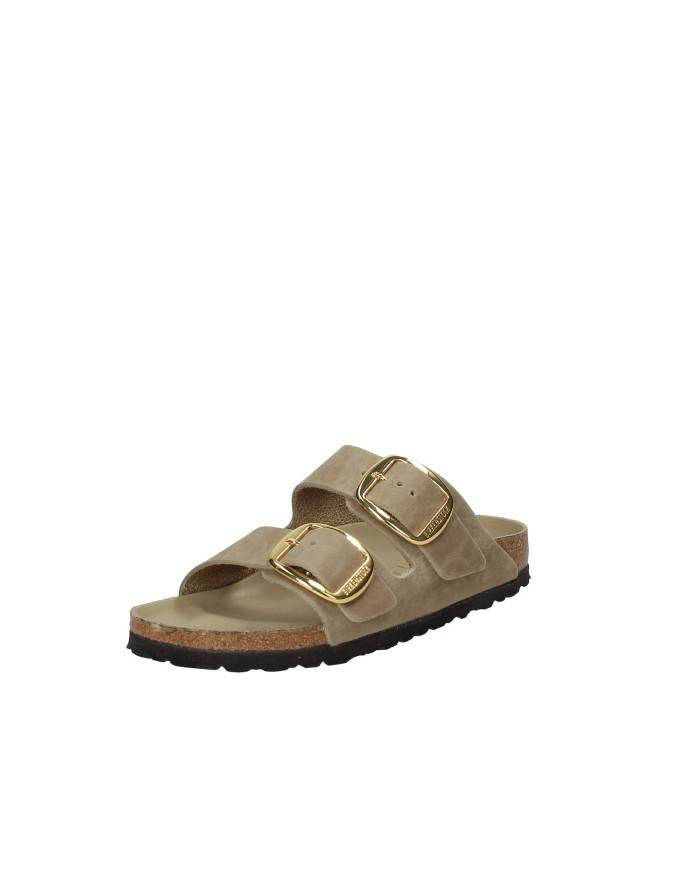 Birkenstock Arizona big.1030395 Sandalo Arizona Big Buckle in nabuk oliato Taupe Birkenstock Arizona big.1030395 Sandalo Arizona Big Buckle in nabuk oliato Taupe
