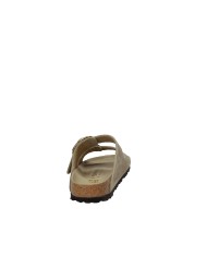 Birkenstock Arizona big.1030395 Sandalo Arizona Big Buckle in nabuk oliato Taupe
