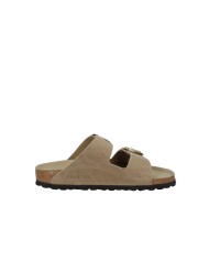 Birkenstock Arizona big.1030395 Sandalo Arizona Big Buckle in nabuk oliato Taupe