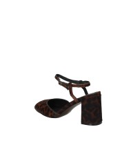 Bibi Lou 693z91vk Slingback alta con cinturino alla caviglia in cavallino Leopardo