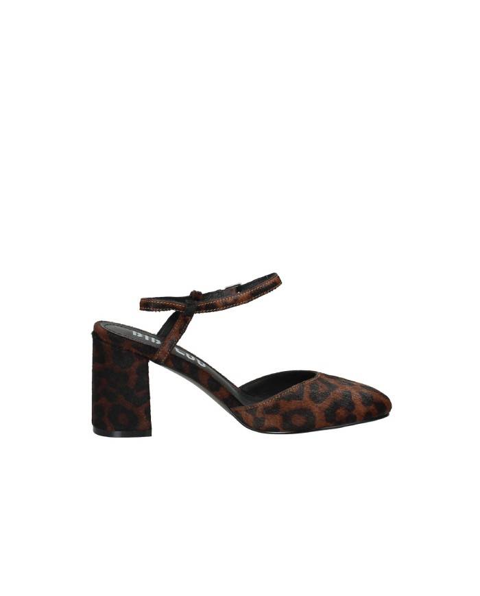 Bibi Lou 693z91vk Slingback alta con cinturino alla caviglia in cavallino Leopardo Bibi Lou 693z91vk Slingback alta con cinturino alla caviglia in cavallino Leopardo