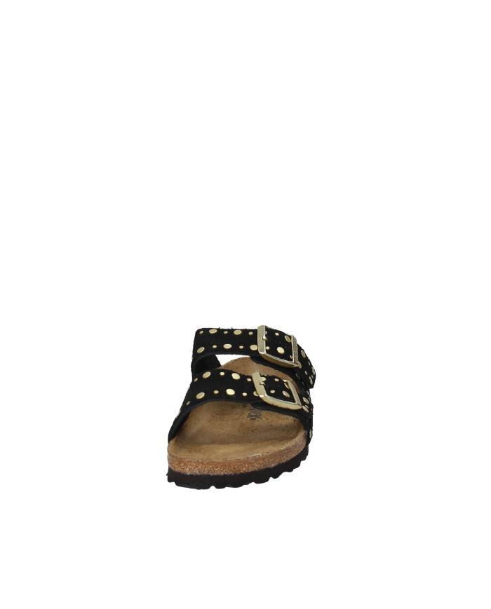 Birkenstock Arizona Rivet.1030348 Sandalo Arizona con rivetti in camoscio Nero Birkenstock Arizona Rivet.1030348 Sandalo Arizona con rivetti in camoscio Nero
