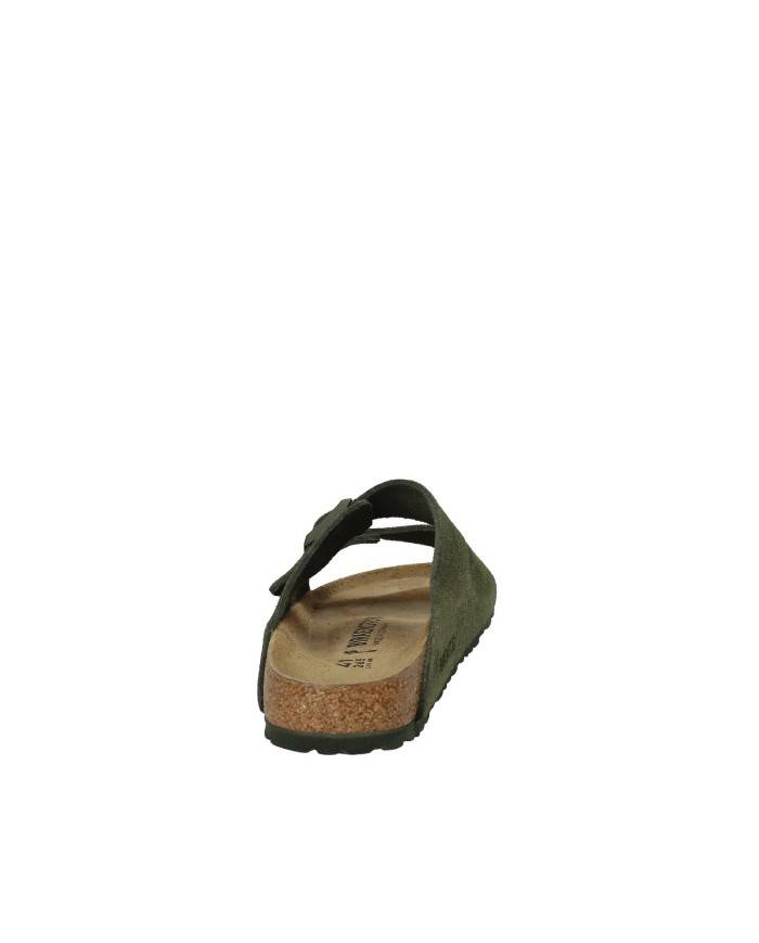 Birkenstock Sandalo basso in camoscio Verde Timo ARIZONA.1025720 Nu... Birkenstock Sandalo basso in camoscio Verde Timo ARIZONA.1025720 Nu...
