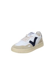 Victoria 1257101 Sneaker uomo in pelle e camoscio Bianco e Blu