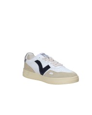 Victoria 1257101 Sneaker uomo in pelle e camoscio Bianco e Blu