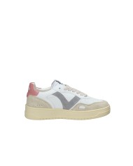 Victoria 1257101 Sneaker donna in pelle e camoscio Bianco e Grigio
