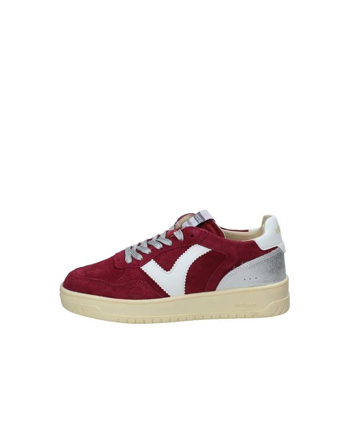 Victoria 1257138 Sneaker donna in camoscio Bordeaux