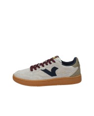 Victoria 8806111 Sneaker uomo in camoscio Taupe e Blu