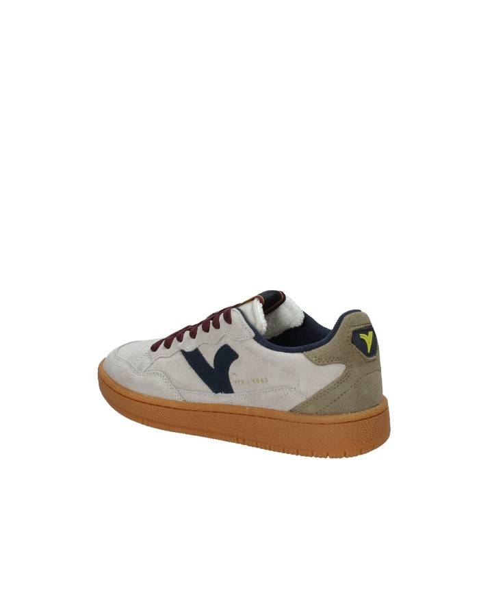 Victoria 8806111 Sneaker uomo in camoscio Taupe e Blu