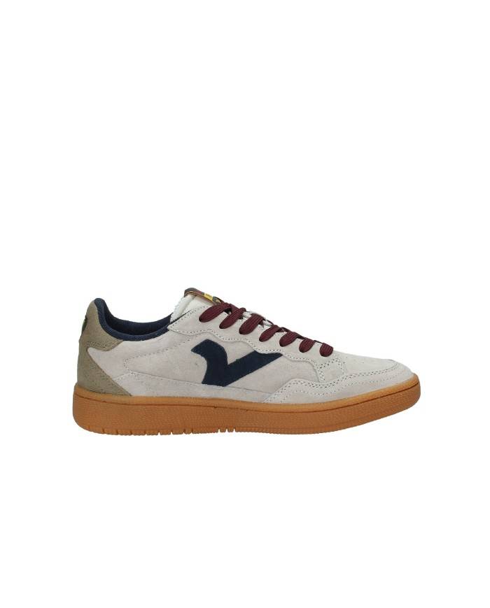 Victoria 8806111 Sneaker uomo in camoscio Taupe e Blu