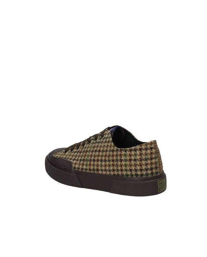 Superga 2432 Sneaker uomo Artifact patchwork in lana Multi Moro