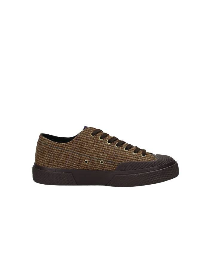 Superga 2432 Sneaker uomo Artifact patchwork in lana Multi Moro