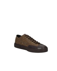 Superga 2432 Sneaker uomo Artifact patchwork in lana Multi Moro