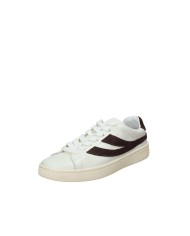 Superga 4833 Sneaker uomo Lendl in pelle Bianco e Marrone