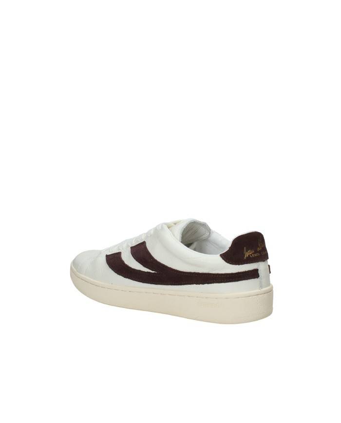 Superga 4833 Sneaker uomo Lendl in pelle Bianco e Marrone