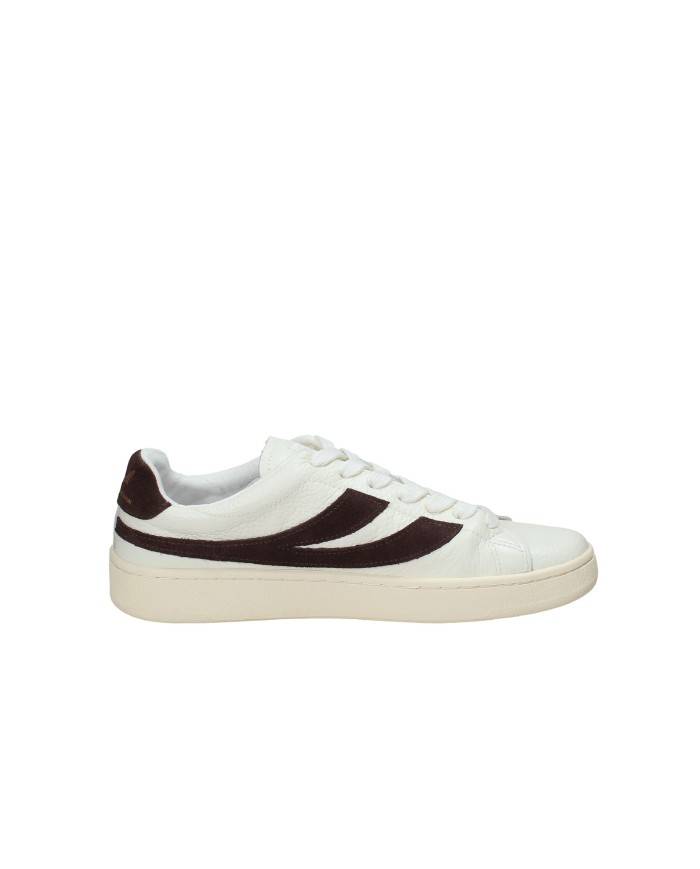 Superga 4833 Sneaker uomo Lendl in pelle Bianco e Marrone