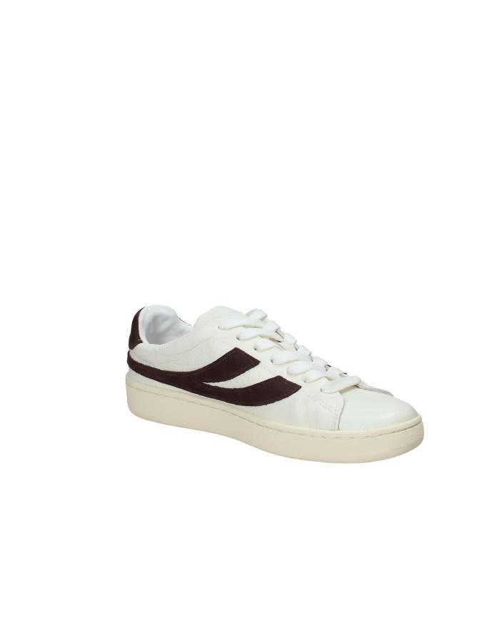 Superga 4833 Sneaker uomo Lendl in pelle Bianco e Marrone