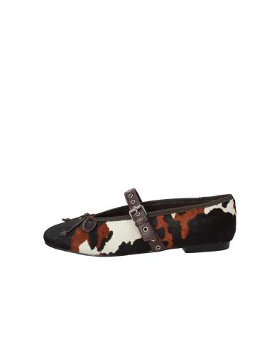 Bibi Lou 730z91vk Ballerina con cinturino e borchie in cavallino stampato Multi Moro Bibi Lou 730z91vk Ballerina con cinturino e borchie in cavallino stampato Multi Moro