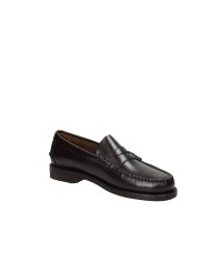Sebago Classic Dan.M Mocassino uomo "penny loafer beefroll" in pelle spazzolata liscia Testa Moro