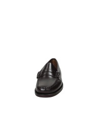 Sebago Classic Dan.M Mocassino uomo "penny loafer beefroll" in pelle spazzolata liscia Testa Moro