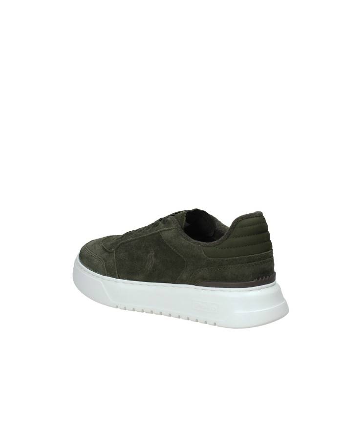 Polo Ralph Lauren Rlite Sport Sneaker uomo in camoscio Verde Militare Polo Ralph Lauren Rlite Sport Sneaker uomo in camoscio Verde Militare