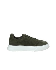 Polo Ralph Lauren Rlite Sport Sneaker uomo in camoscio Verde Militare